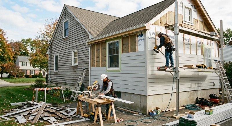 Our team working on Siding Service projects in Newton County, GA