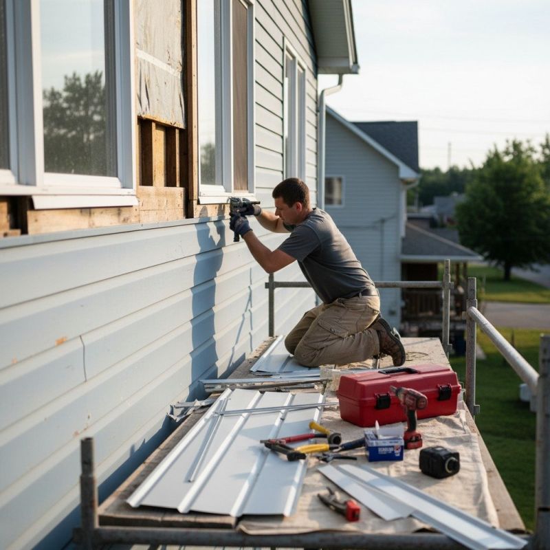 Aluminium Siding Installation in Ellenwood, GA