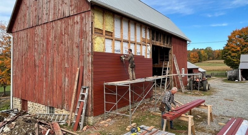 Barn Siding Replacement in Jackson, GA