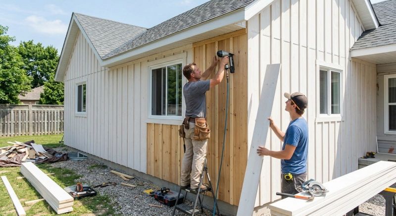 Batten Siding Installation in Bethlehem, GA