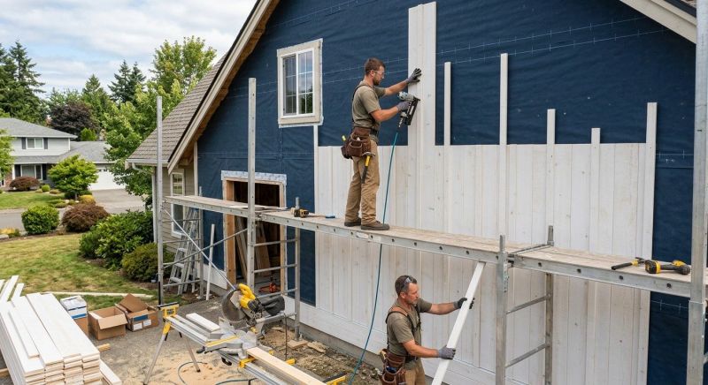 Batten Siding Installation in Lithonia, GA