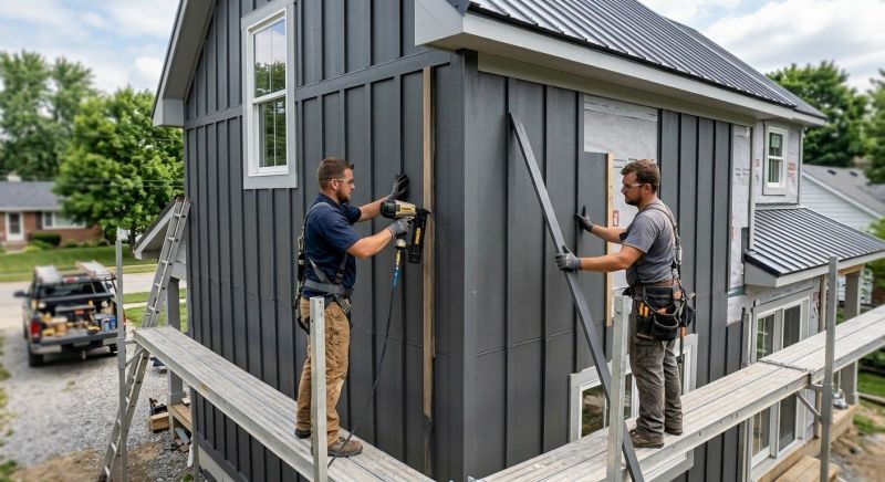 Batten Siding Installation in Mansfield, GA