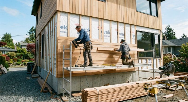 Cedar Cladding Installation in Newton County, GA