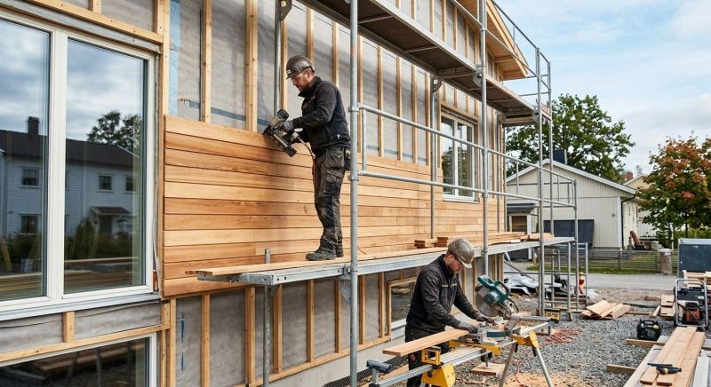 Cedar Cladding Installation in Newton County, GA