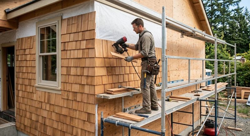 Cedar Siding Installation in Loganville, GA