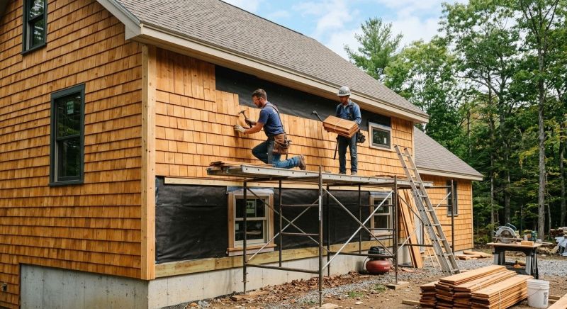 Cedar Siding Installation in Monroe, GA