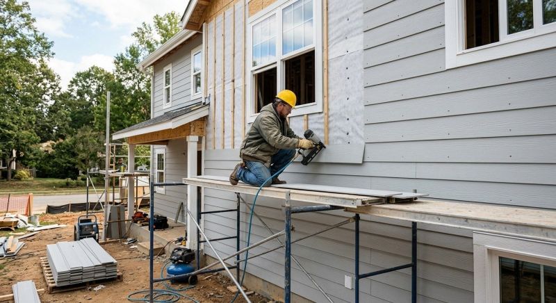 Cement Siding Installation in Bethlehem, GA