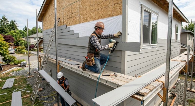 Cement Siding Installation in Covington, GA