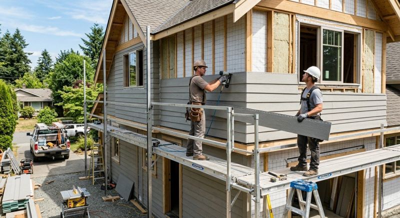 Cement Siding Installation in Monroe, GA