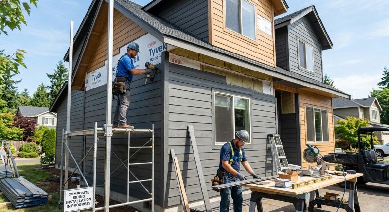 Composite Siding Installation in Grayson, GA