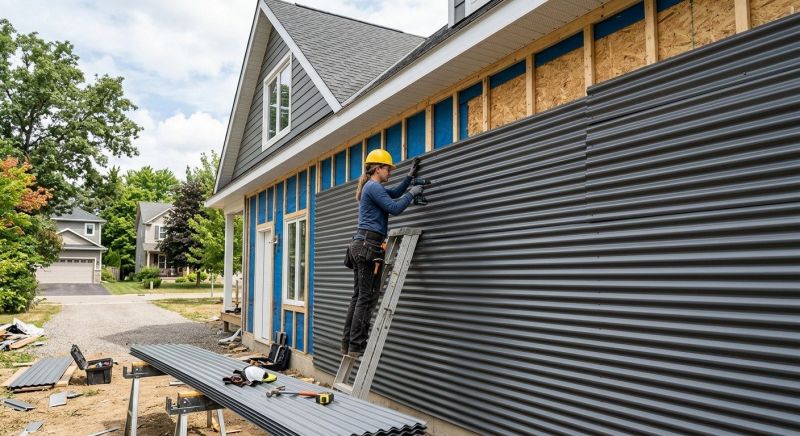 Corrugated Siding Installation in Newton County, GA
