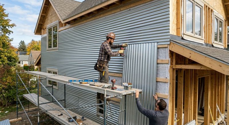 Corrugated Siding Installation in Newton County, GA
