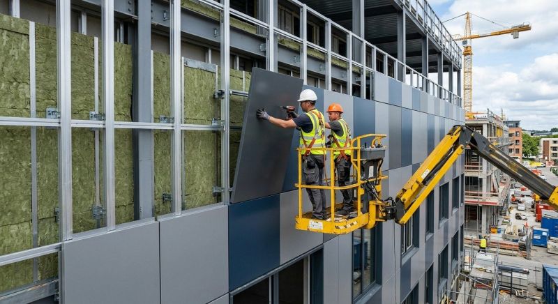 Facade Cladding Installation in Newton County, GA