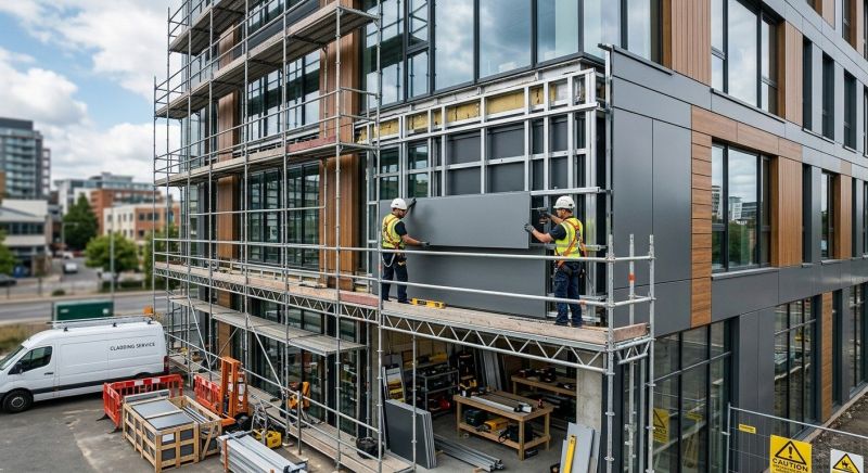 Facade Cladding Installation in Newton County, GA