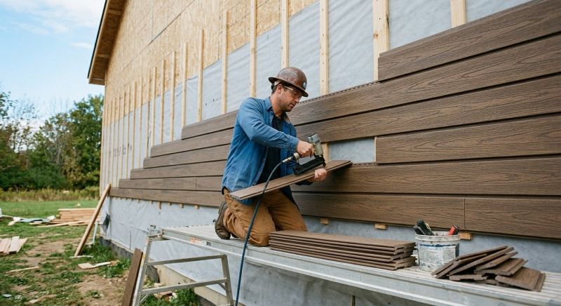 Faux Wood Siding Installation in Bethlehem, GA