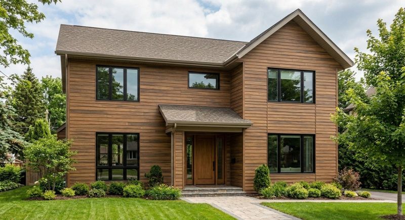 Faux Wood Siding Installation in Monroe, GA