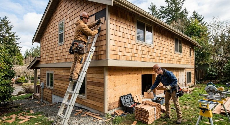 Hardwood Siding Installation in Snellville, GA