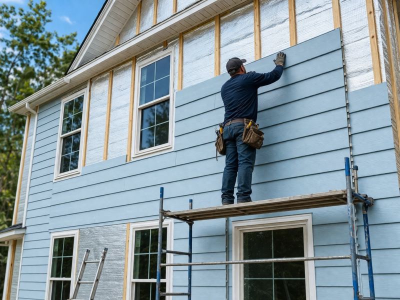 Insulated Siding Installation in Walton County, GA