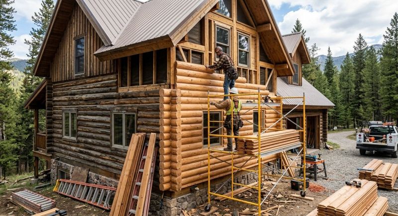 Log Siding Installation in Henry County, GA