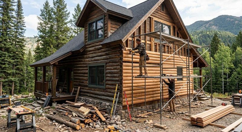 Log Siding Replacement in Newton County, GA