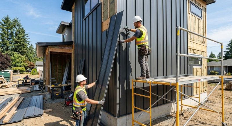 Metal Siding Installation in Monroe, GA
