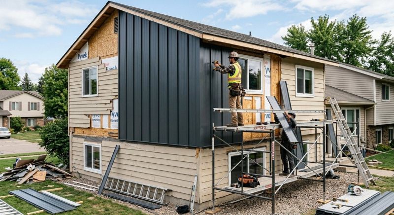 Metal Siding Replacement in Henry County, GA