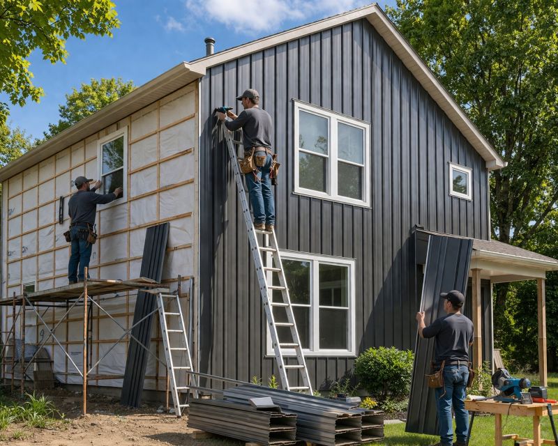 Metal Siding Replacement in Newton County, GA