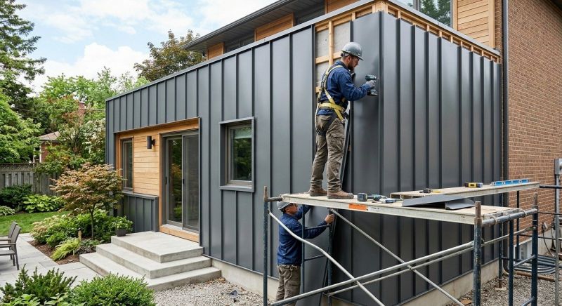 Metal Siding Replacement in Monroe, GA