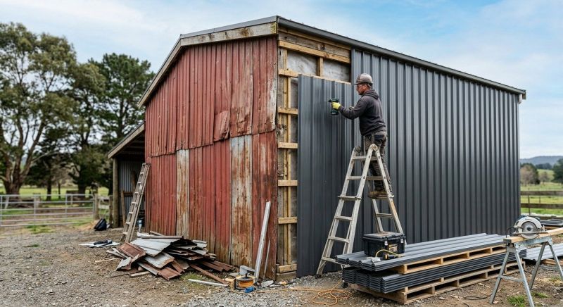 Metal Siding Replacement in Monticello, GA