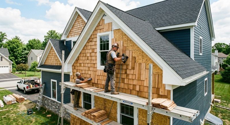 Shake Siding Installation in Madison, GA