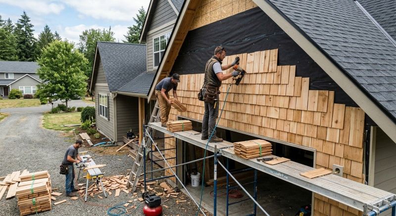 Shake Siding Installation in Stockbridge, GA