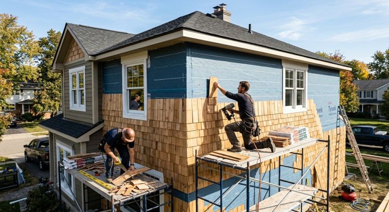 Shingle Siding Installation in Newton County, GA
