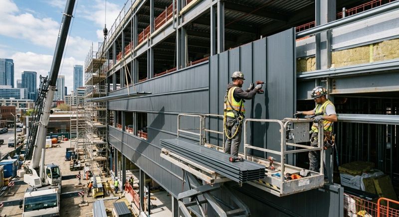 Steel Cladding Installation in Newton County, GA