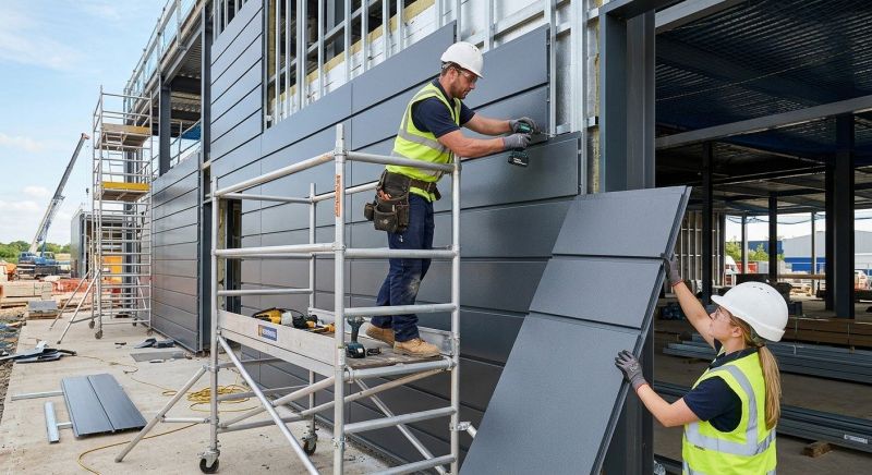 Steel Cladding Installation in Newton County, GA