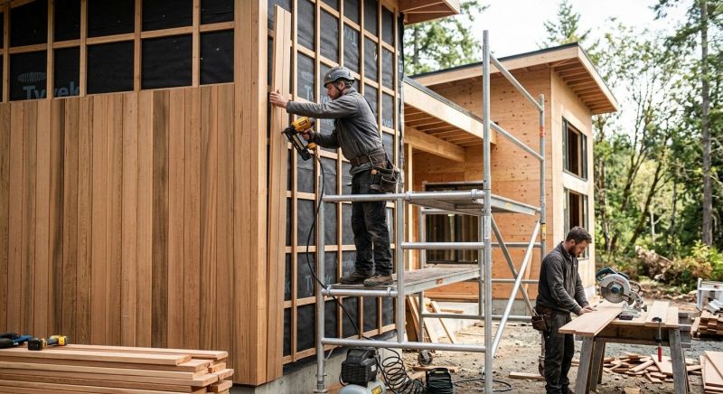 Wood Cladding Installation in Grayson, GA
