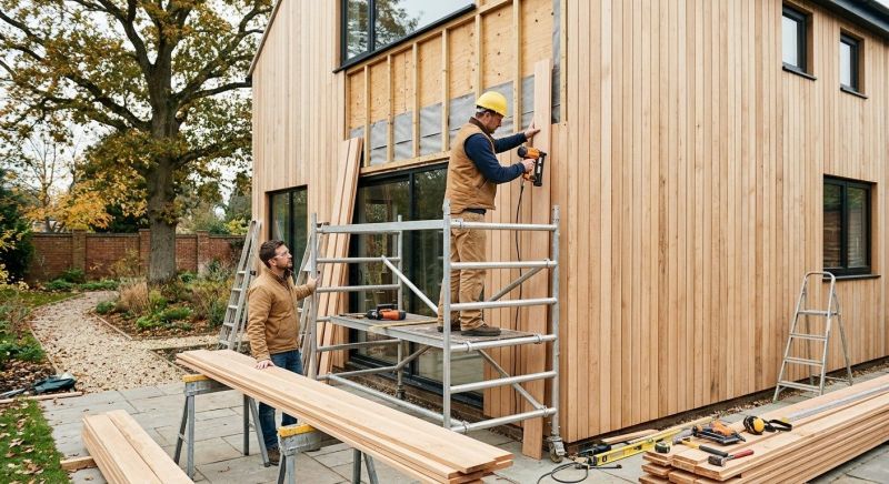Wood Cladding Installation in Newton County, GA