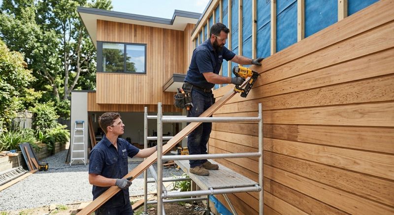 Wood Cladding Installation in Madison, GA
