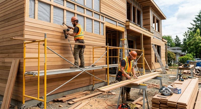 Wood Cladding Installation in Monticello, GA
