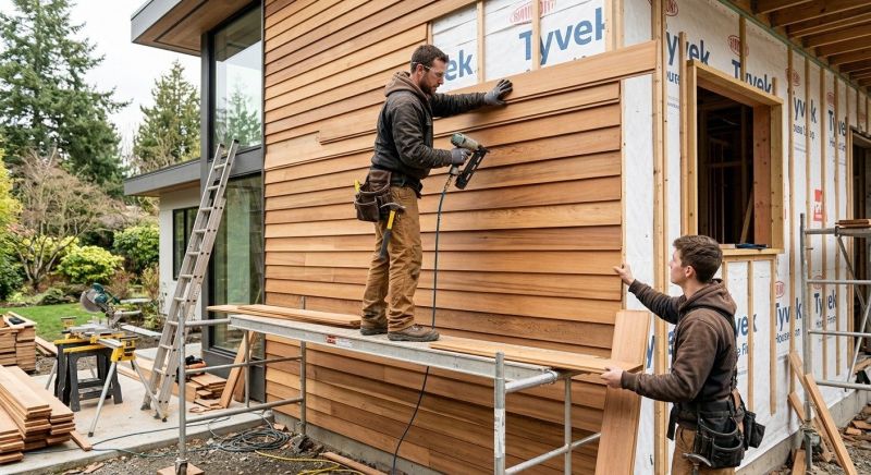 Wood Cladding Installation in Stockbridge, GA