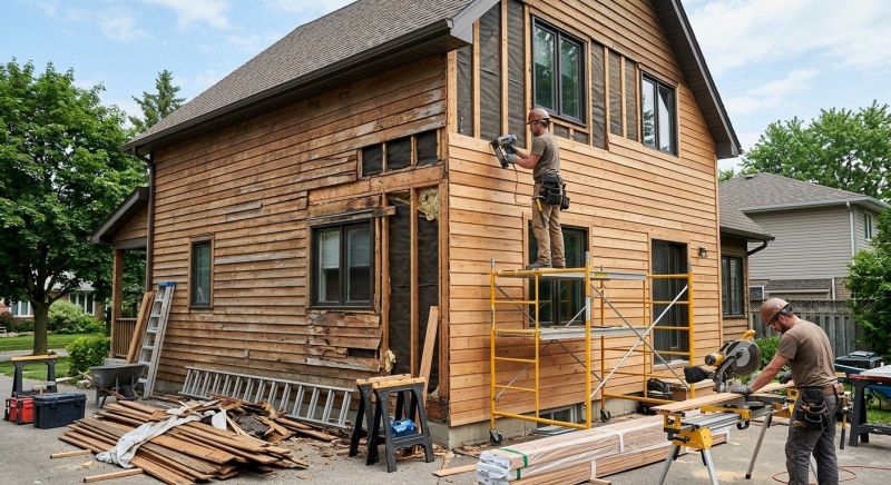 Wood Cladding Replacement in Newton County, GA