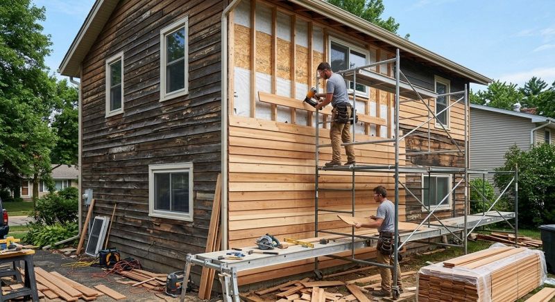 Wood Siding Installation in Bethlehem, GA