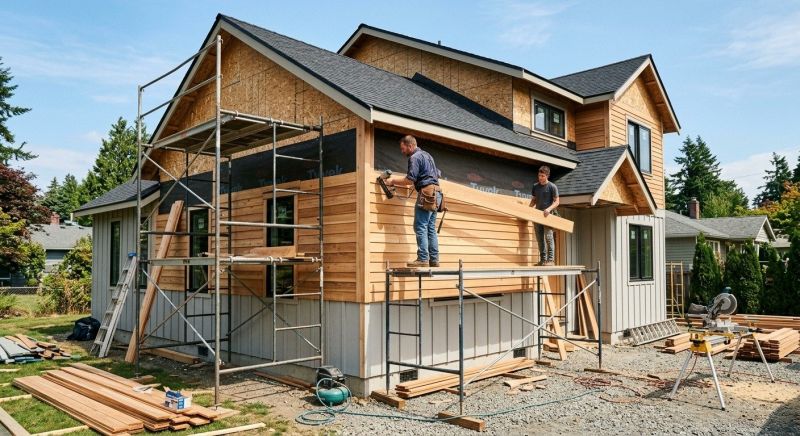 Wood Siding Installation in Loganville, GA