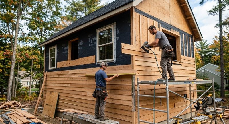 Wood Siding Installation in Mansfield, GA