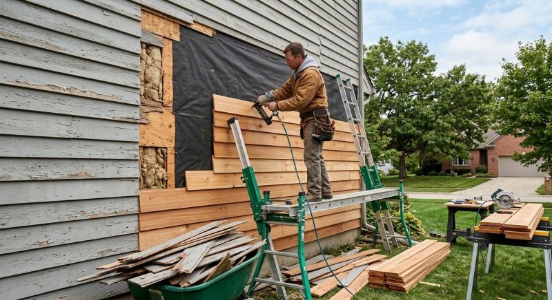 Wood Siding Installation in Monticello, GA