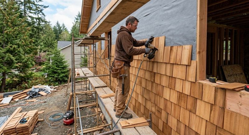 Wood Siding Installation in Rockdale County, GA